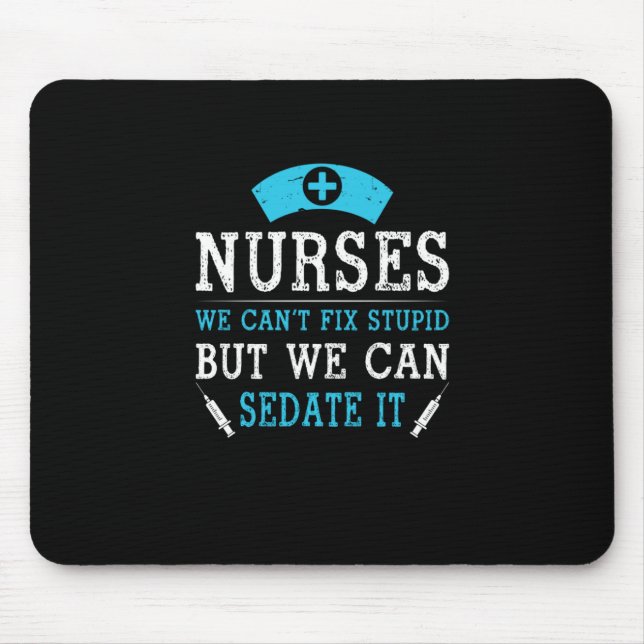 Nurse Gift | Sjuksköterskor som vi inte kan boka f Musmatta (Framsidan)