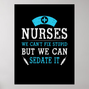 Nurse Gift   Sjuksköterskor som vi inte kan boka f Poster