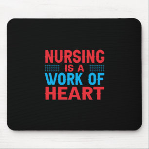 Nurse Gift Sjukvård är ett hjärtarbete Musmatta