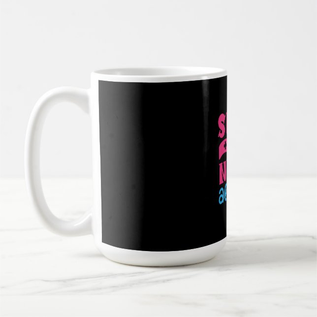Nurse Gift | Sleep All Day Nurse All Night Kaffemugg (Vänster)