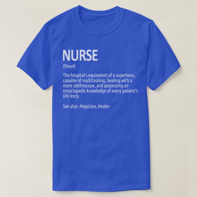 Nurse Gift T Shirt (Design framsida)