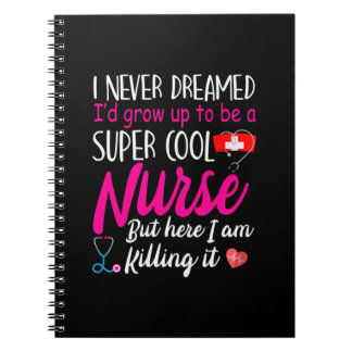 Nurse Gift | Toppen Coola Sjuksköterska Anteckningsbok