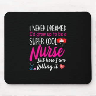 Nurse Gift | Toppen Coola Sjuksköterska Musmatta
