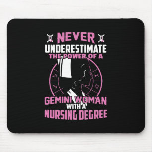 Nurse Gift Underskatta aldrig effekten Musmatta