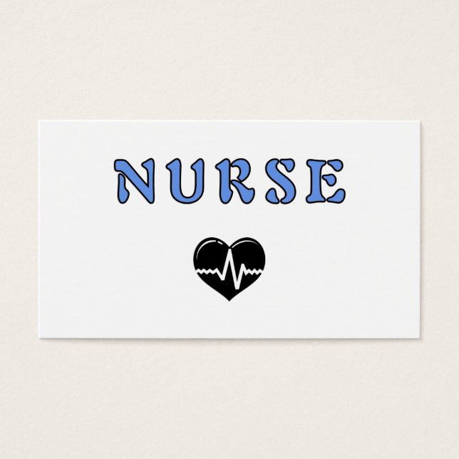 Nurse Gifts Visitkort (Framsidan)