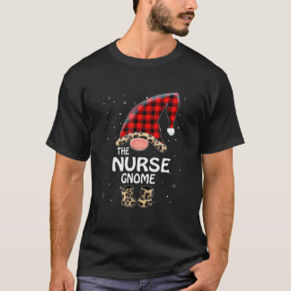 Nurse Gnome Buffalo Play Matching Family Christma T Shirt