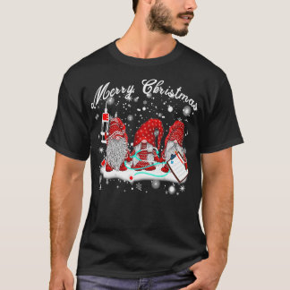Nurse Gnomes julljus T Shirt