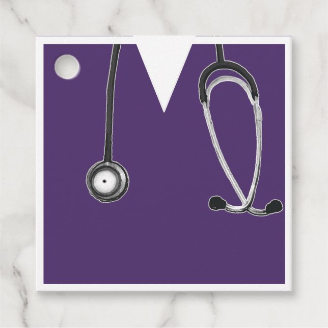 Nurse Grad Nursing School Gåvor Etiketter (Framsida)