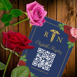 Nurse Graduation Party Registry Tilläggskort