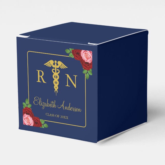 Nurse Graduation Presentaskar (Framsidan Sidan)