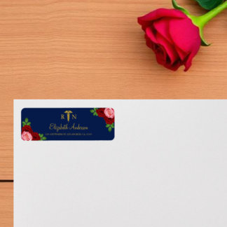 Nurse Graduation Returadress Etikett