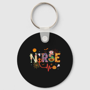 Nurse Halloween Costume Stethoscope Heartslag Pump Nyckelring