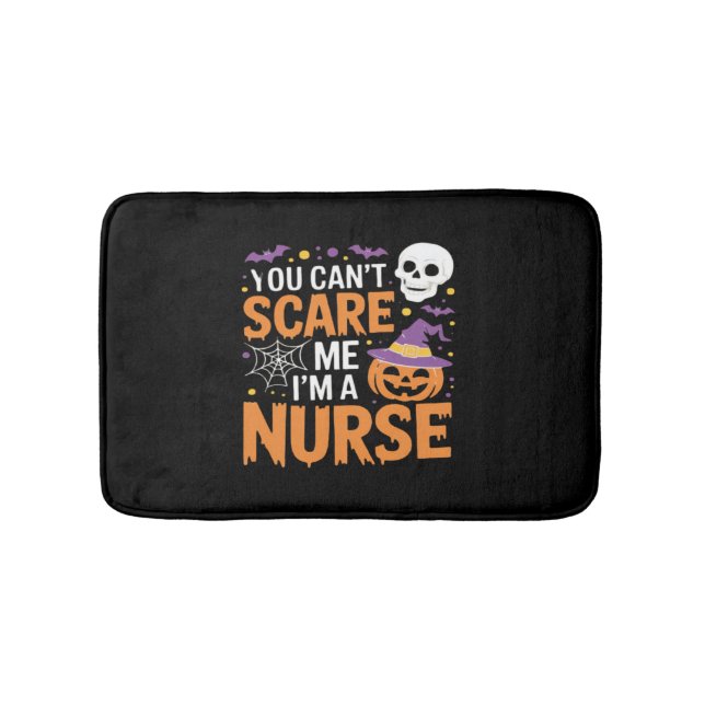Nurse Halloween Witch Funny Nursing Essential T-Sh Badrumsmatta (Framsidan)