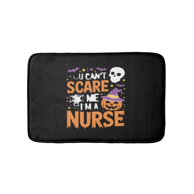 Nurse Halloween Witch Funny Nursing Essential T-Sh Badrumsmatta (Framsidan)