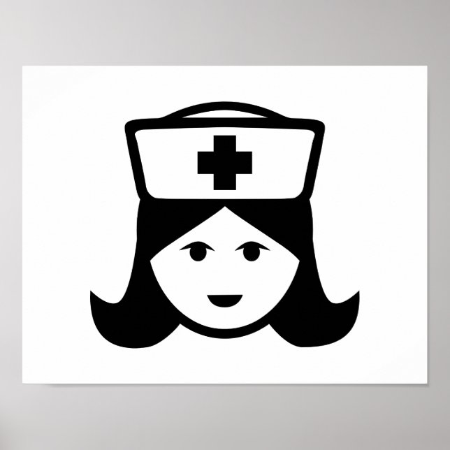 Nurse head face poster (Framsidan)