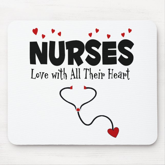 Nurse Heart Gift Musmatta (Framsidan)