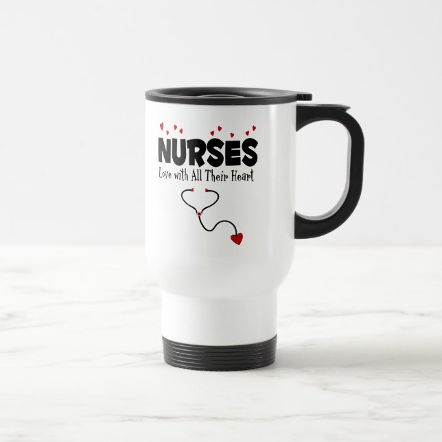 Nurse Heart Gift Resemugg (Höger)