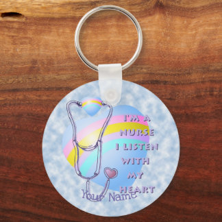 Nurse Heart Nyckelring
