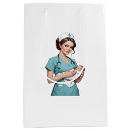 Nurse Holding Newborn – Gentle Care Medical Design