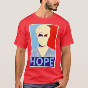 Nurse HOPE Tribute i Shepard Fairey Stil T Shirt