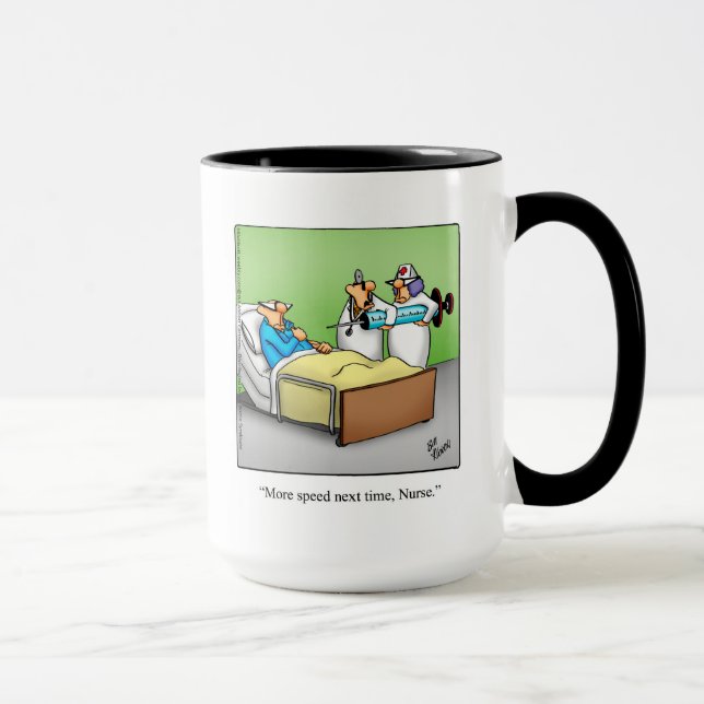 Nurse Humor Mugg Gift (Höger)