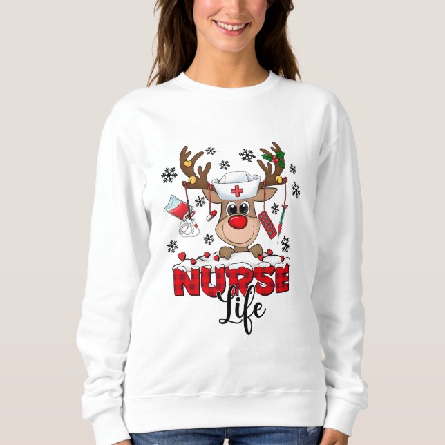 Nurse Joly Julafton T Shirt (Framsida)