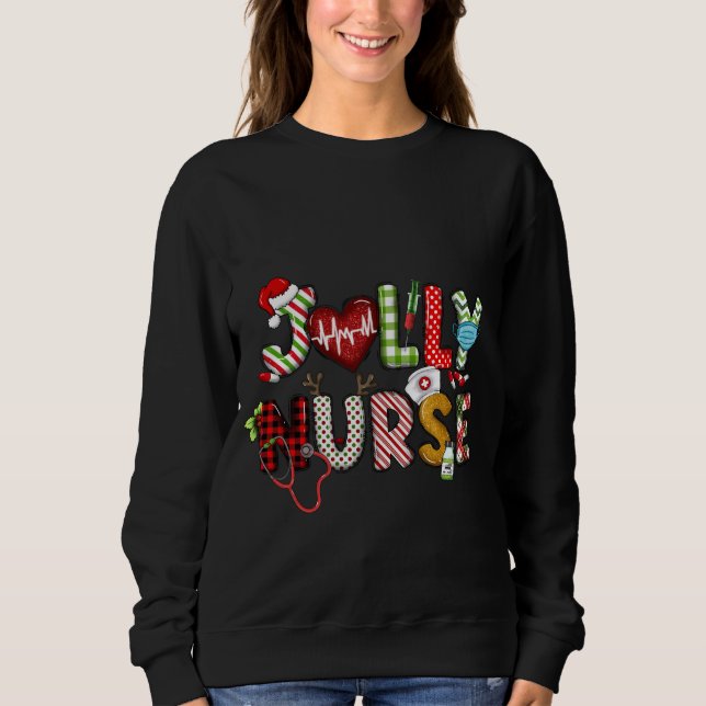 Nurse Joly Julafton T Shirt (Framsida)