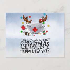 Nurse jul helg vykort