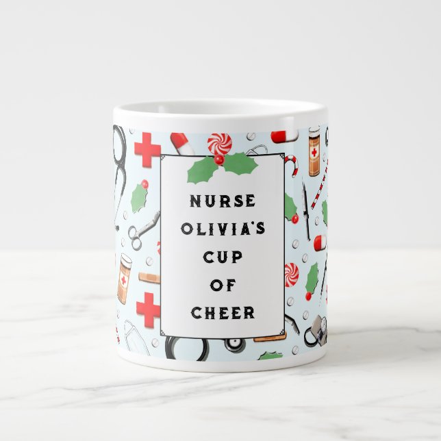 Nurse jul jumbo mugg (Framsidan)