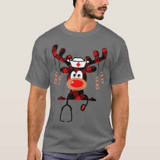Nurse jul Reindeer Nurse Play NICU RN LPN S T Shirt