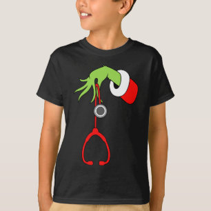 Nurse jul Stethoscope Nurses Julafton Pajamas Pj T Shirt