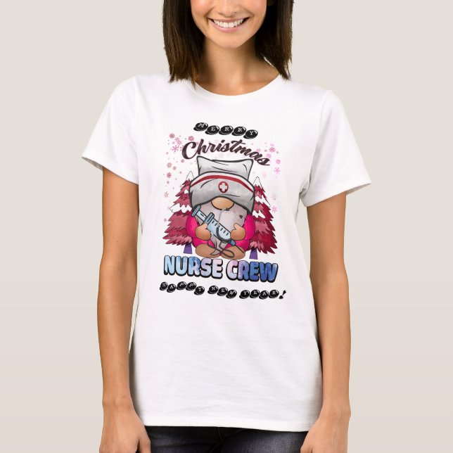 Nurse jul t shirt (Framsida)