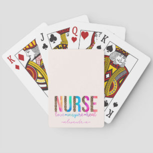 Nurse - Kärlek, Inspire, Heal Casinokort