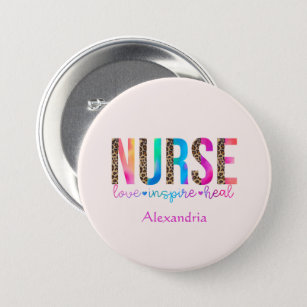 Nurse - Kärlek, Inspire, Heal Knapp