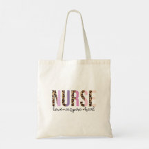 Nurse kärlek Inspire Heal Tote Bag