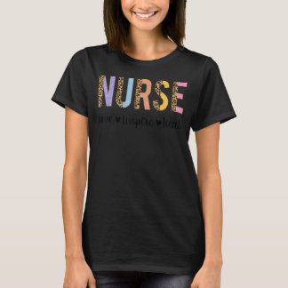 Nurse Kärlek Inspire Nurse (sjuksköterskefleopard) T Shirt