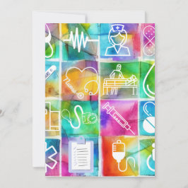 Nurse Kärlek Julkort