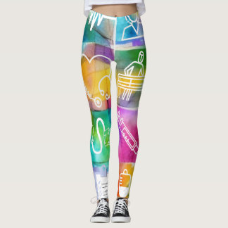 Nurse Kärlek Leggings