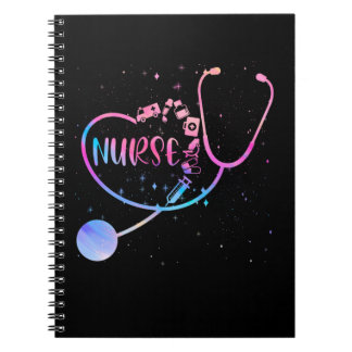 Nurse Kärlek Nursing Student RN Life Tack Anteckningsbok