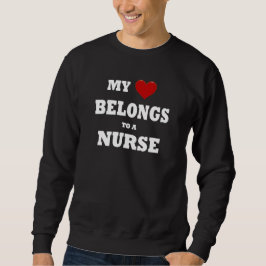 Nurse Kärlek Sweatshirt