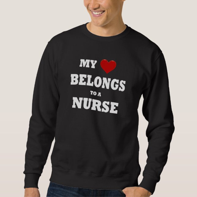 Nurse Kärlek Sweatshirt (Framsida)