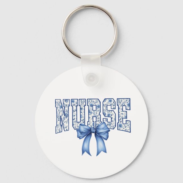 Nurse Keychain Nyckelring (Baksida)