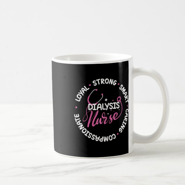 Nurse Kidney Disease Nursing Kaffemugg (Höger)