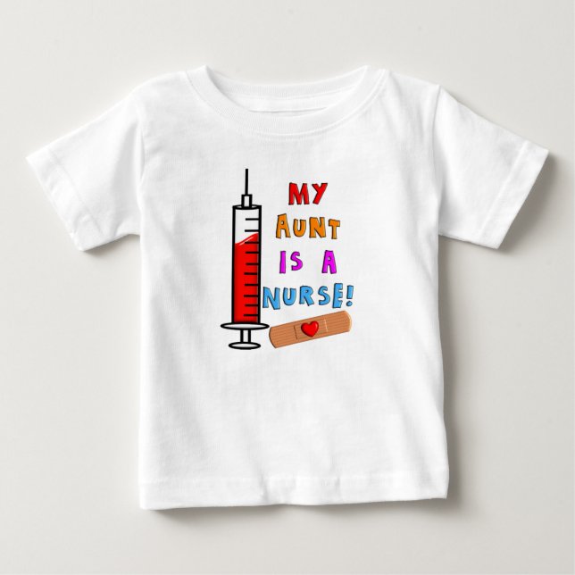 Nurse Kids T-Shirts My Moster är en sjuksköterska (Framsida)