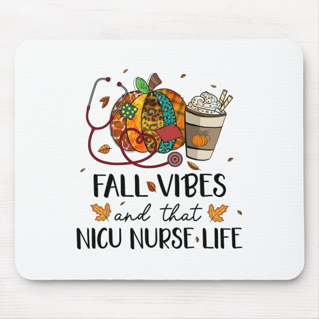 Nurse Leopard Pumpkin Fall Vibes och Nicu Nur Musmatta (Framsidan)