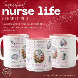 Nurse Life Ceramic Mugg