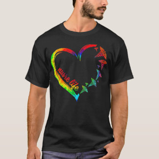 Nurse Life Love Tie Dye Nursing Student RN Nurse H T Shirt