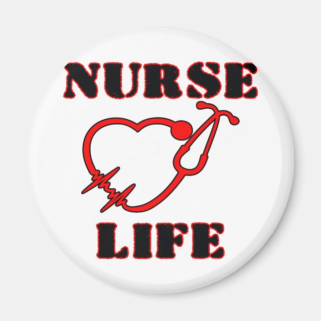 NURSE LIFE MAGNET (Framsidan)