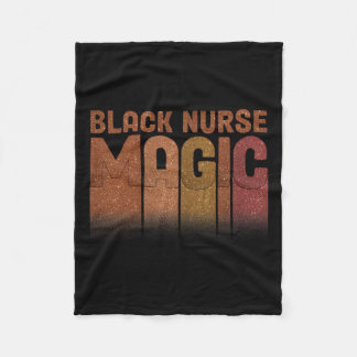 Nurse Life Melanin Queen Black Girl Magic History Fleecefilt