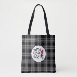Nurse Life Tote Tygkasse